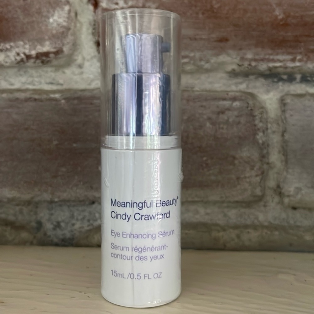 New Sealed Meaningful Beauty Cindy Crawford Eye Enhancing Serum